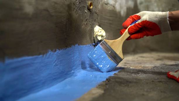 SJ Waterproofing Pros commercial waterproofing team near Brookville, IN